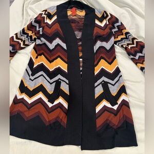 Missoni Multicolor Chevron Cardigan